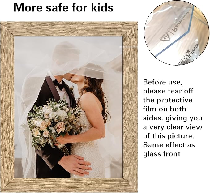 LUCKYLIFE Picture Frame Set 10-Pack, Gallery Wall Frame Collage - Image 4