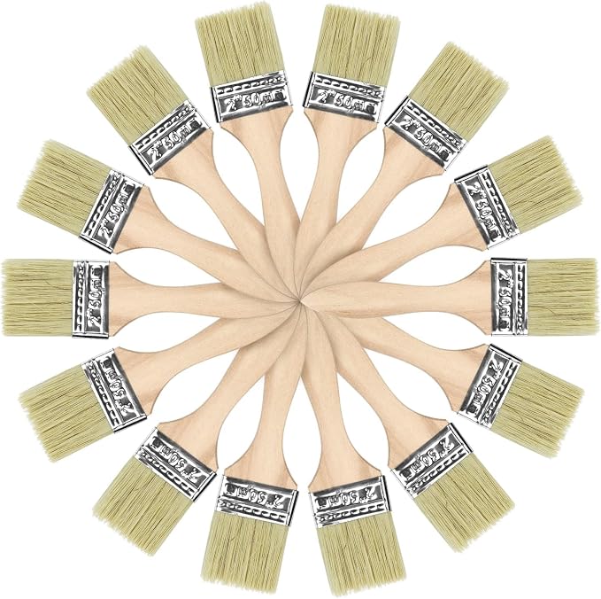48 Pack 2 Inch Paint Brushes, All-Purpose Chip Brush Set - Image 8