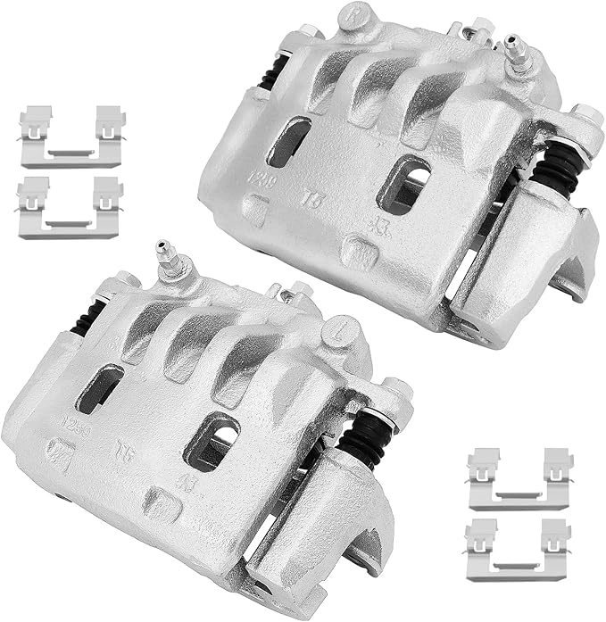 cciyu 19B2683B 19B2682B Front Left & Right Brake Calipers with Bracket For Saab 9-2X 05-06,For Subaru For Baja/For Crosstrek/For Forester/For Impreza/For Legacy/For Outbac/For WRX/For XV Crosstrek