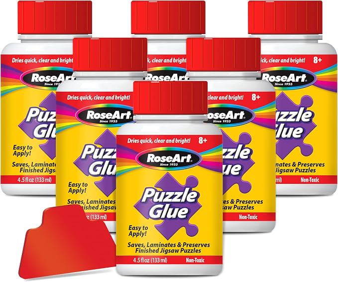 RoseArt Jigsaw Puzzle Glue by Cra-Z-Art