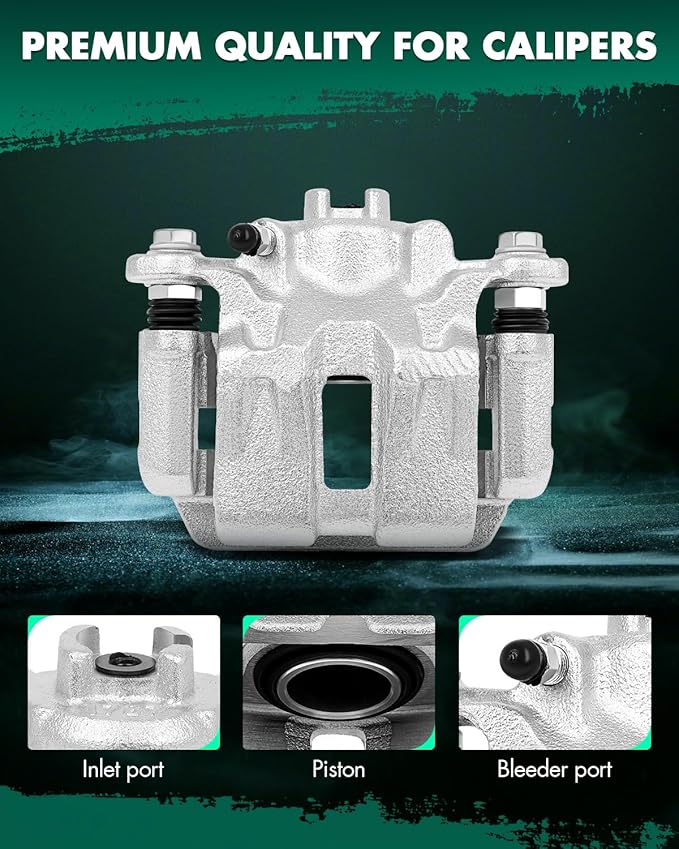 SCITOO 19B2929 Rear Left Disc Brake Caliper Assembly w/Bracket For Honda For Odyssey 2005-2010