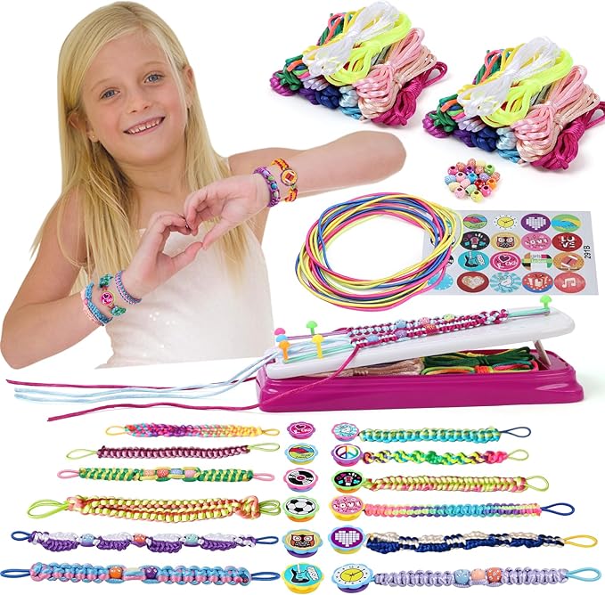 IQKidz Friendship Bracelet Making Kit by IQKidz