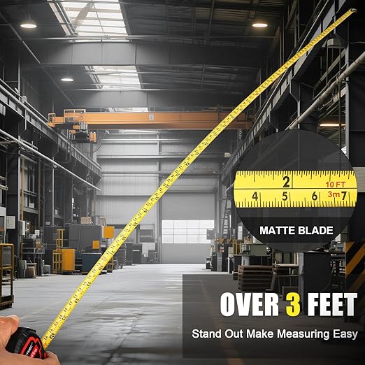 HAUTMEC 3 PC Small Mini Tape Measure, Keychain Measuring, Metric and Imperial Scales, Retractable Pocket Measurement Suitable for Homeowners, HT0252