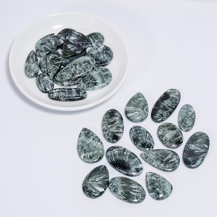 Natural Loose Gemstone 5 Piece Cabochons Lot Jewelry Making Loose Gemstone - Image 4