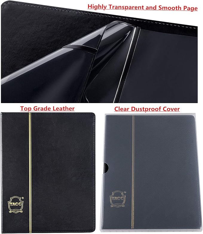 Ettonsun Leather 60-Pocket Dollar Bill Holders - Image 4