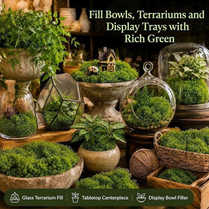 Fake Green Moss for Potted Plants - Image 7