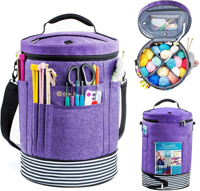 MYBAGZING Expandable Crochet Bag by MYBAGZING