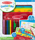 Melissa & Doug Created by Me! Stencil Art Coloring Activity Kit in Storage Pouch by Unknown