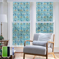 3D Vintage Stained Glass Window Film by ChicSkin