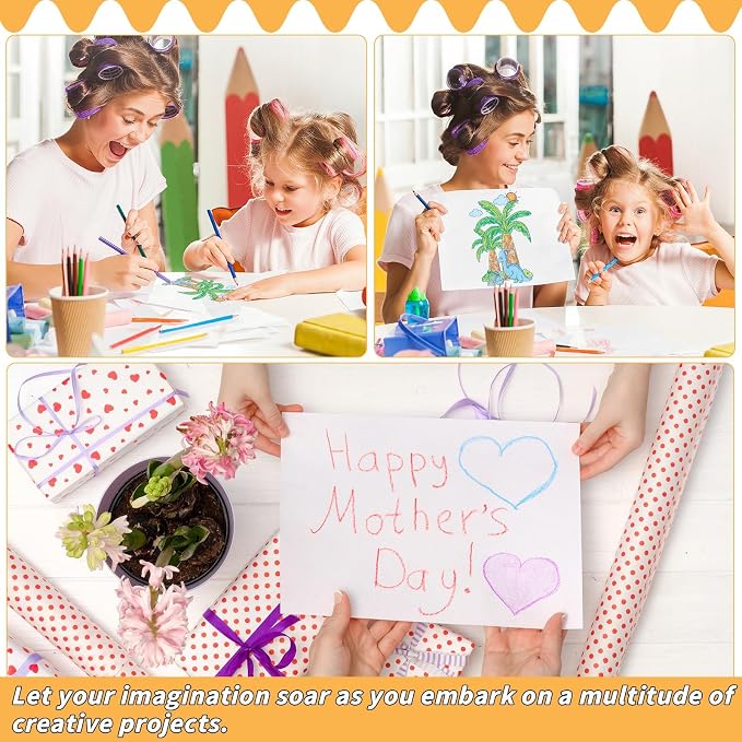 150 Sheets 100% Cotton Watercolor Paper Bulk -140LB/300GSM Art Paper-8.5 x 11 - Image 5