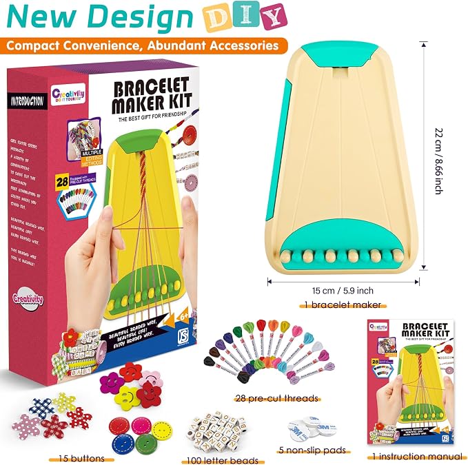 Maynacs Friendship Bracelet Making Kit - Image 6