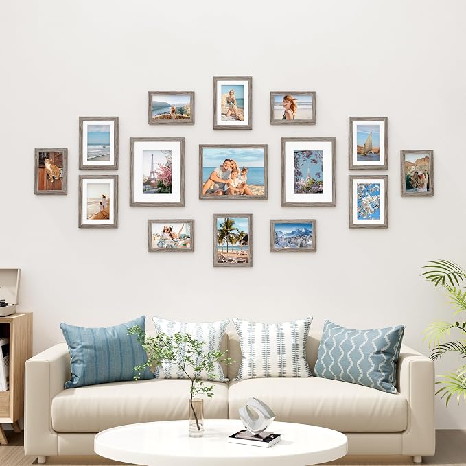 Vittanly 15 Pack Picture Frames Collage Wall Decor - Image 2