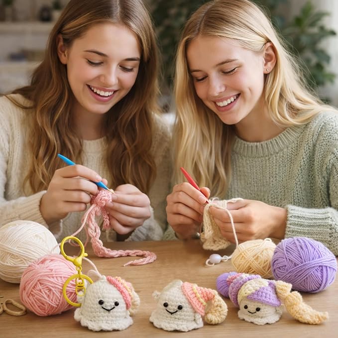 HOUSE CREATIVITY Crochet Keychain Kit - Image 6