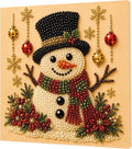 POETRYDRAW Christmas Decor Snowman Pearl Art Kit by POETRYDRAW