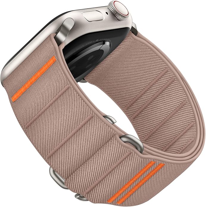 Suitisbest Sport Bands Compatible with Apple Watch Ultra Band 49mm 46mm 45mm 44mm 42mm 38mm 40mm 41mm Men Women, Stretchy Nylon Sport Loop Strap with S-Hook for iWatch Series 10 Ultra SE 9 8 7 6 5 4 3