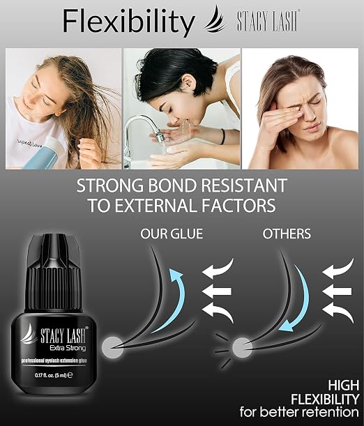 STACY LASH Extra Strong Lash Extension Glue / 0.5-1 Sec Dry/Retention – 8 - Image 6