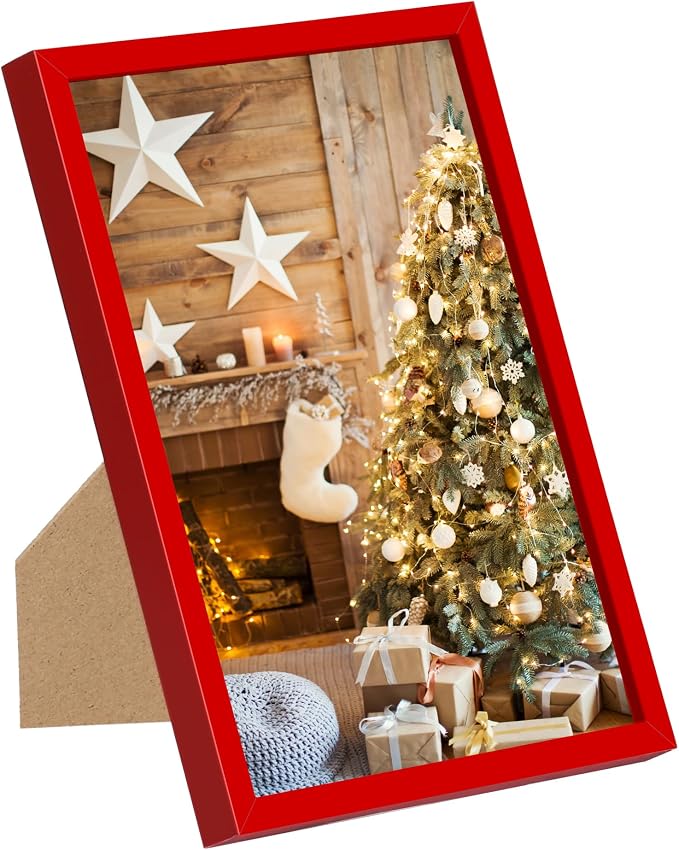 upsimples 5x7 Picture Frame Set of 3, Made of High Definition Glass - Image 2