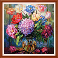 Foxhool Stamped Cross Stitch Kits, 11CT Printed Cross Stitch Pattern Full by FoxhoolBeginnersCrossStitchKits