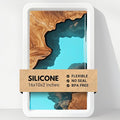 Alaskey® Large Premium Rectangular Resin Table Silicone Mold 16"x10" | Durable by Alaskey