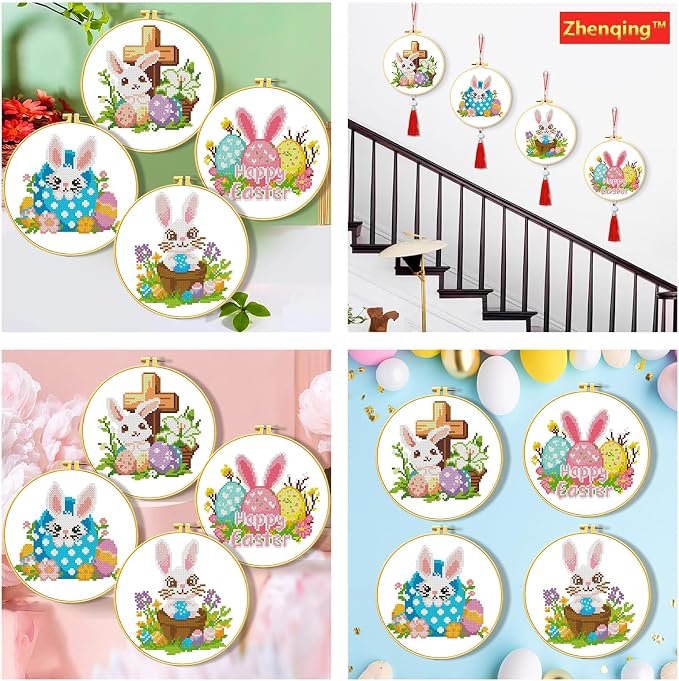 Zhenging Easter Cross Stitch Kit - Image 8