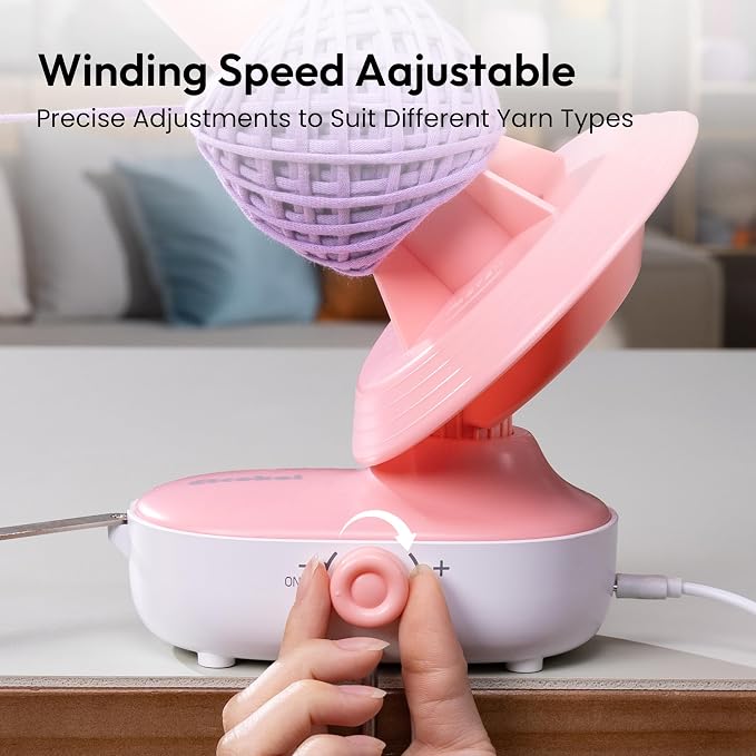Electric Yarn Winder Pro, Upgrade 10oz Large Capacity Ball Winder - Image 4