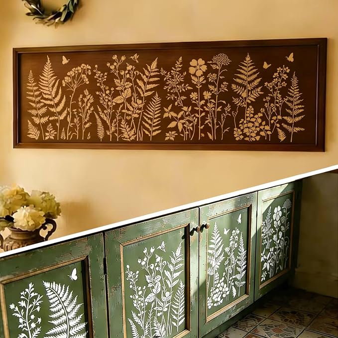 Botanical Wall Stencil Kit for Painting - Image 6