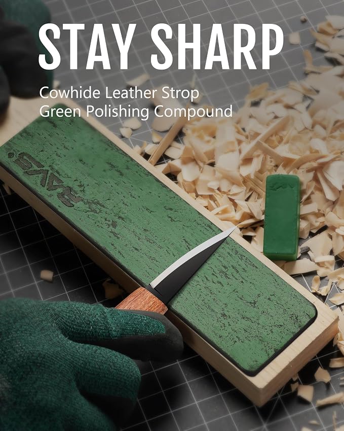 RAVS Wood Carving Sloyd Knife - Image 5