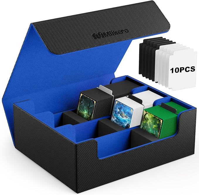 Mlikero Trading Card Storage Box, Bulk Card Storage by Mlikero