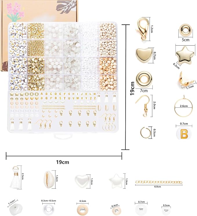 Xylise Jewelry Making Supplies Kit Natural Stone Beads - Image 3