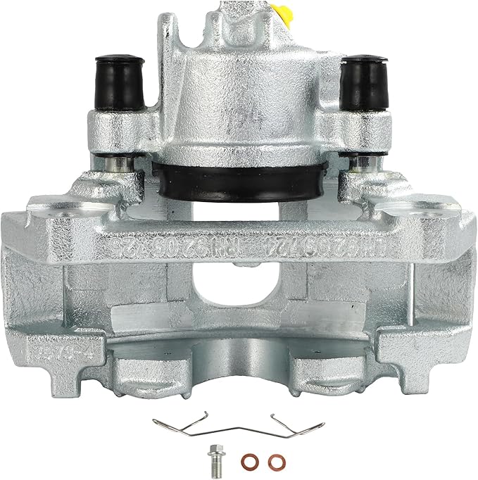 cciyu Front Right Brake Caliper Assembly w/Bracket 19B2591A 2001-2007 For Volvo For S60,1999-2006 For Volvo For S80,2001-2007 For Volvo For V70,2003-2007 For Volvo For XC70
