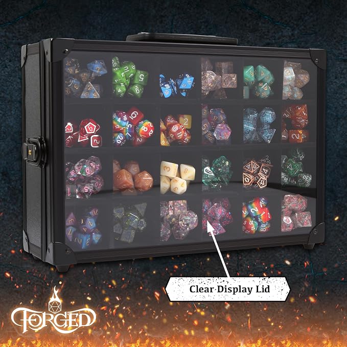 Forged Dice Co. Dice Display Case and Rolling Tray - Image 2