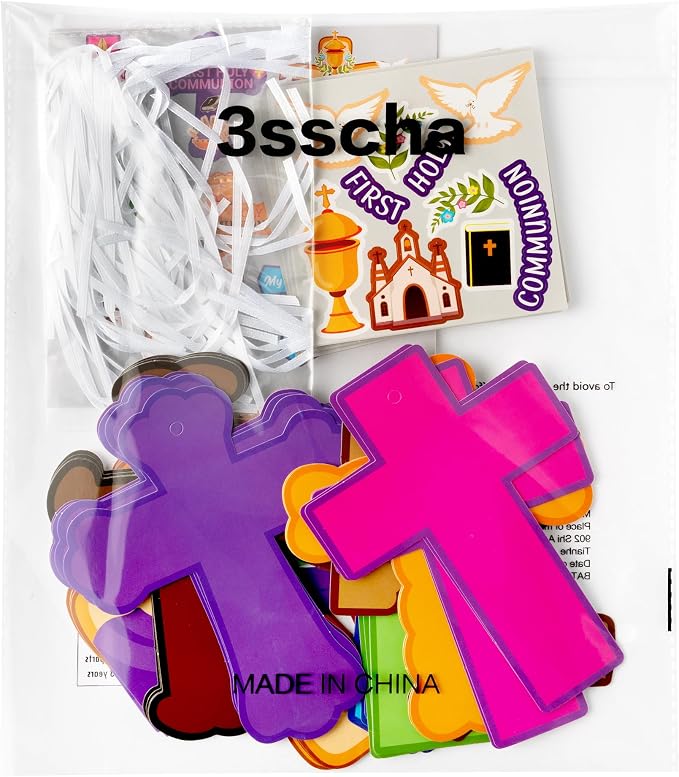 3sscha 40 Packs First Holy Communion Craft Kit - Image 7