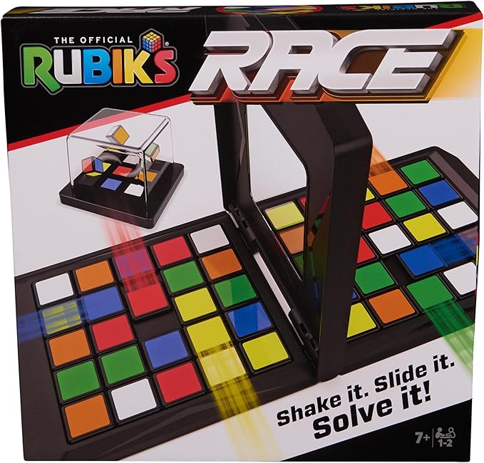 Rubik’s Cube, Rubik's Race, Classic Fast-Paced Puzzle Strategy Sequence Board by Unknown