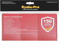 Premium Card Sleeves, 150 Sleeves 2.6''x3.6'' Compatible by RyshePro
