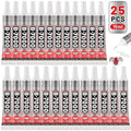 25 Tube 15ML B7000 Glue Clear by Cruzix