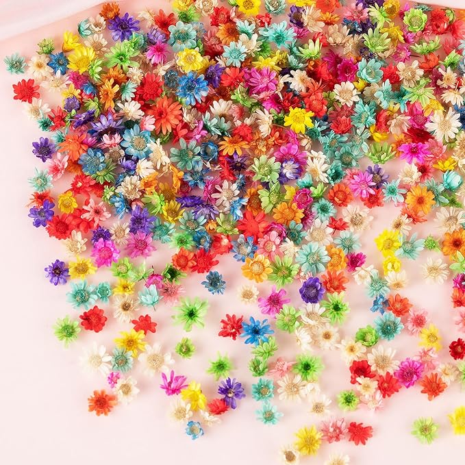 1150 PCS Small Dried Flowers for Crafts by LGFMGWH