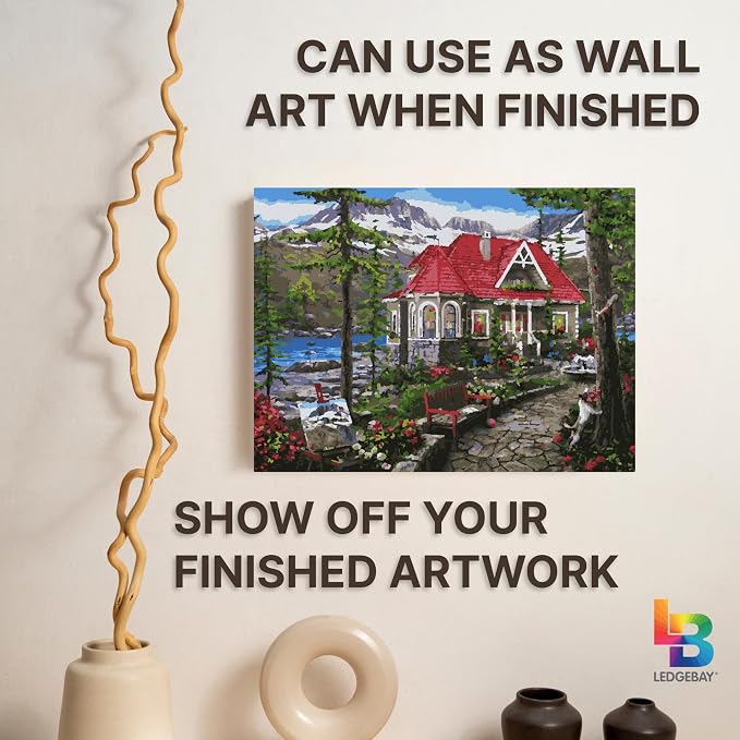 Ledgebay DIY Paint by Numbers Kit - Image 9