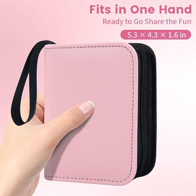 Mini Trading Card Binder Album, 1 Pocket Card Binder - Image 2