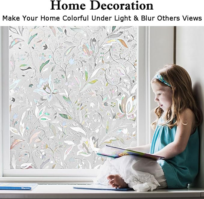 Kromapolis Window Film, Window Privacy Film, Vinyl Glass Covering, Stained - Image 4
