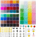 REVKI 72 Colors 6mm Glass Beads by REVKI