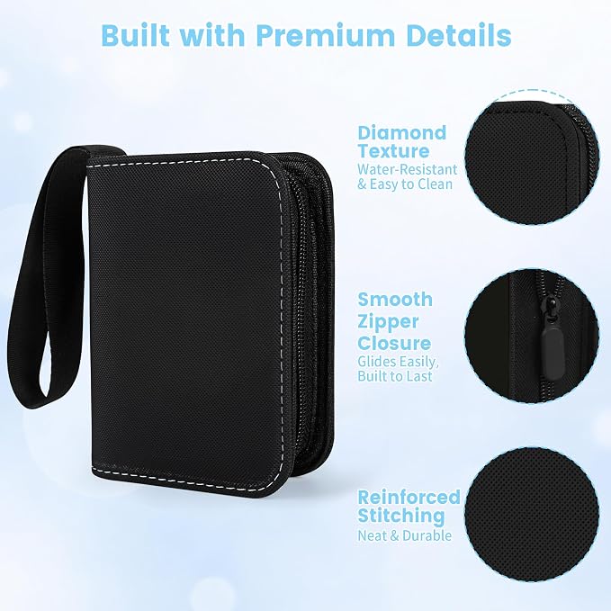 Mini Trading Card Binder Album, 1 Pocket Card Binder - Image 5