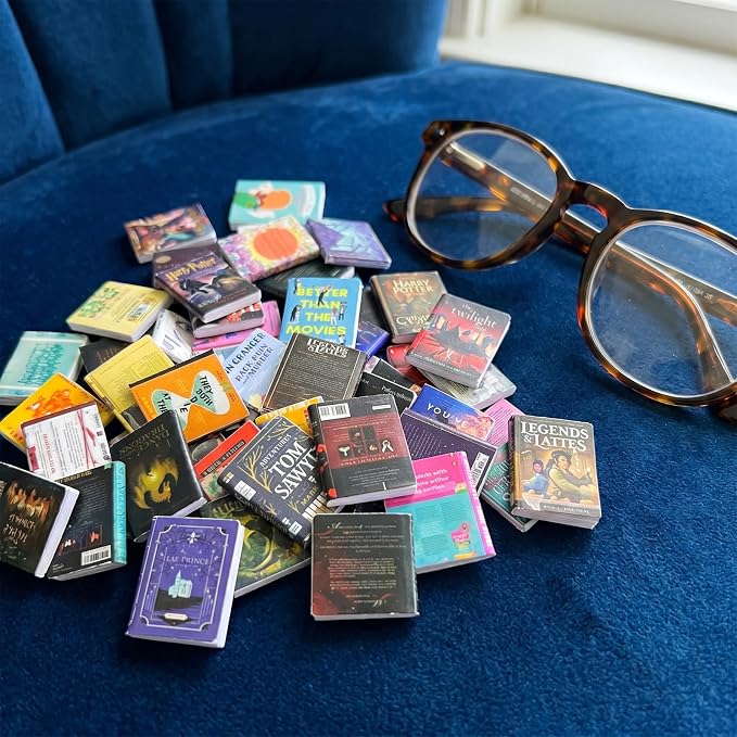 340pcs Mini Books Miniatures, mini Brands Books - Image 8