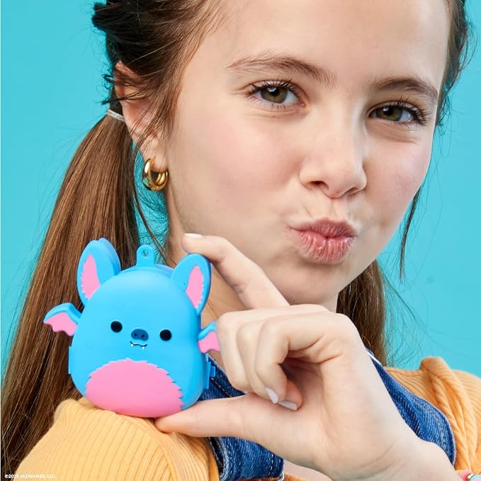 Original Squishmallows Boyle The Bat Bracelet Kit, Makes 3 Accessories - Image 2