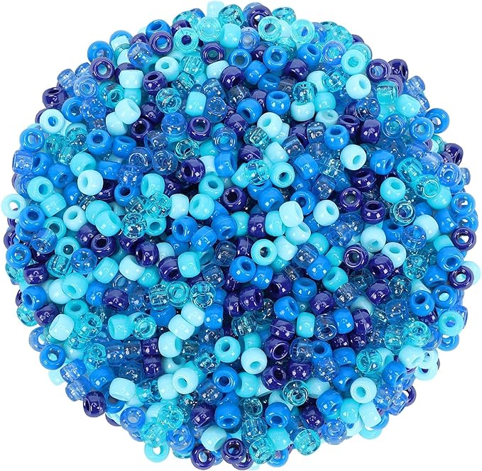 UPINS Blue Pony Beads by UPINS
