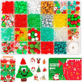 Christmas Beads for Bracelets by Sistenia