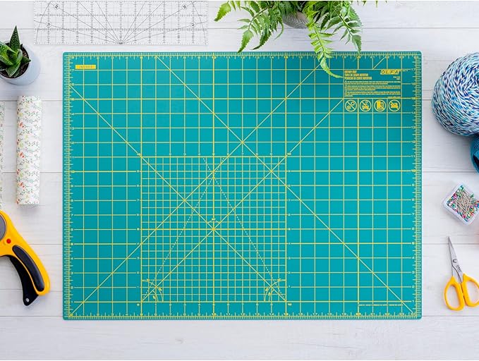 OLFA 18" x 24" Self Healing Rotary Cutting Mat - Image 5