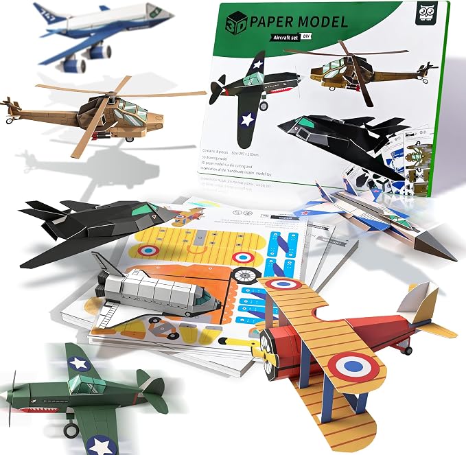 3D Paper Building Model, DIY Origami Kit by NightingaleVilla