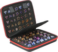 DND Dice Case with Detachable dice sponge and tray, D6 D20 Dice Set Case by Baval