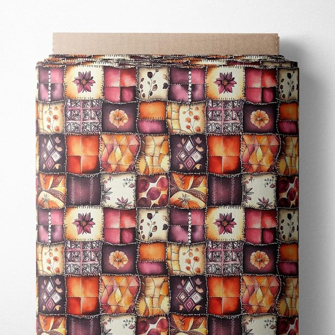 100% Cotton Fabric by the Yard – Turkish Quality Quilting & Sewing Fabric by FabricsTown
