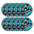 7-1/4 Inch Miter/Table Saw Blades 10pcs, 40 Teeth ATB TCT Fine Finish Wood Cutting Circular Saw Blade with 4/5 Inch Arbor